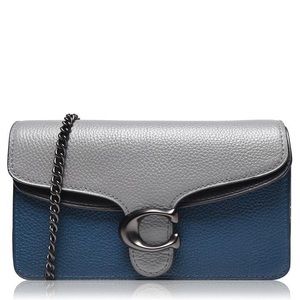 Coach tabby colorblock chain crossbody bag